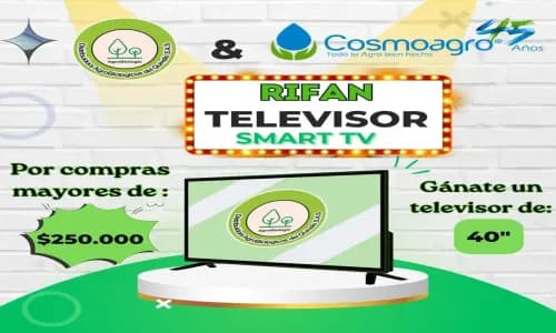 Imagen ilustrativa de la noticia ¡Gana un TELEVISOR con Agrobiológicos del Quindío y Cosmoagro!